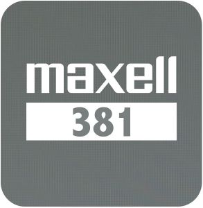 Pile Maxell 381